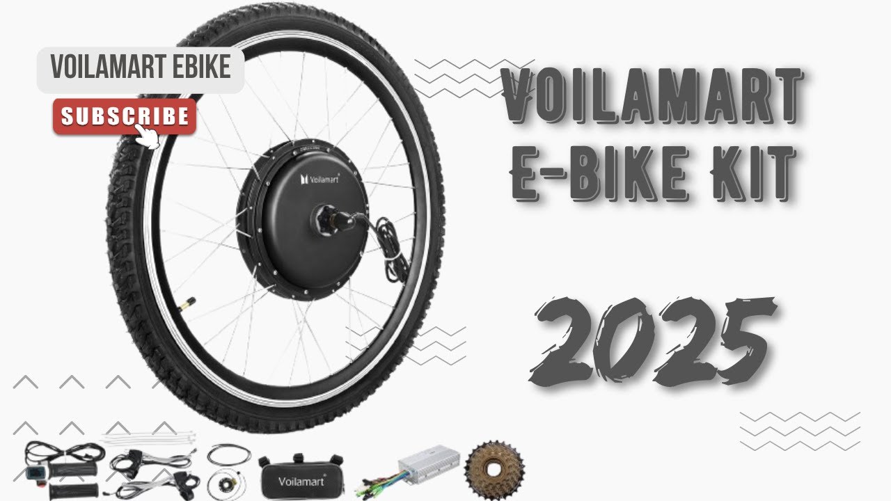 Special Offer / Voilamart 48V 1000W 26" Rear Wheel Electric Bicycle Motor Conversion Kit 
