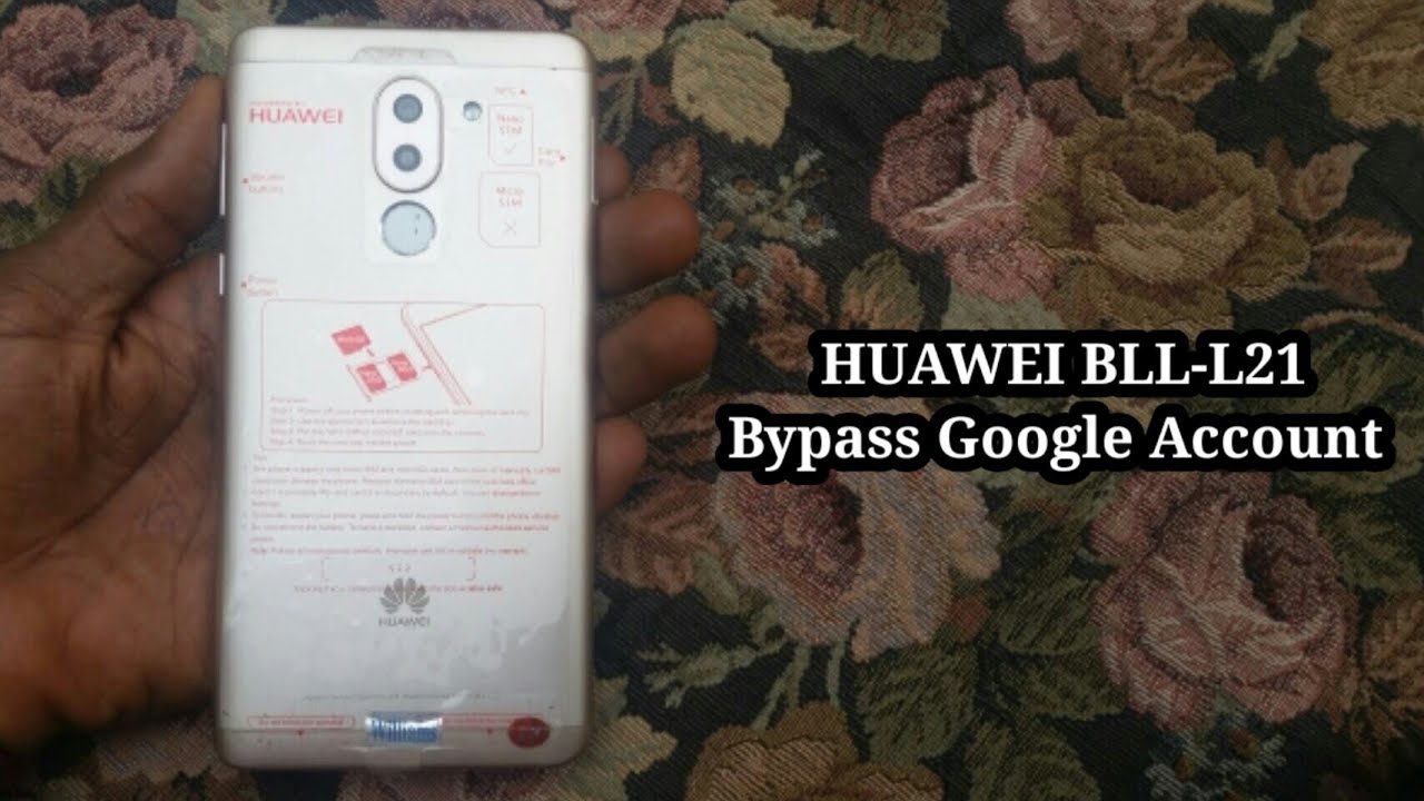 HUAWEI BLL-L21 (Honor GR5) Bypass Google Account