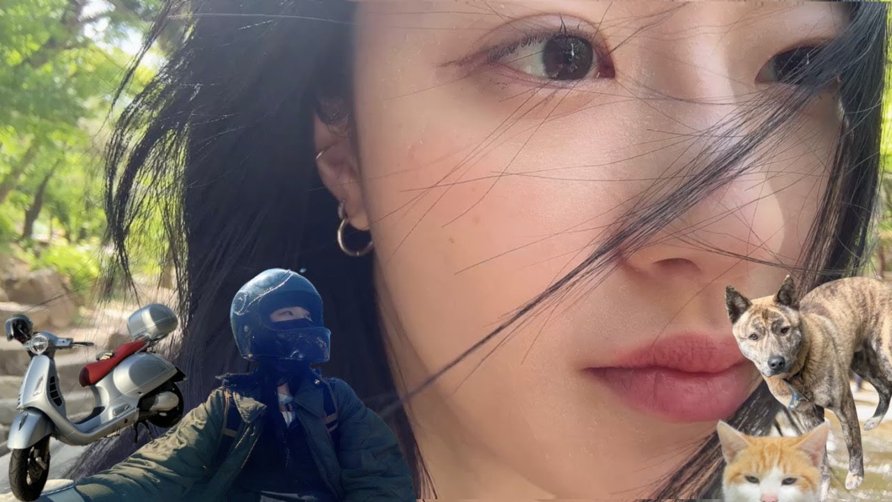충주호 여행 오토바이 브이로그 | 베스파 gts300 | 여자라이더 맞냐 | 여행브이로그