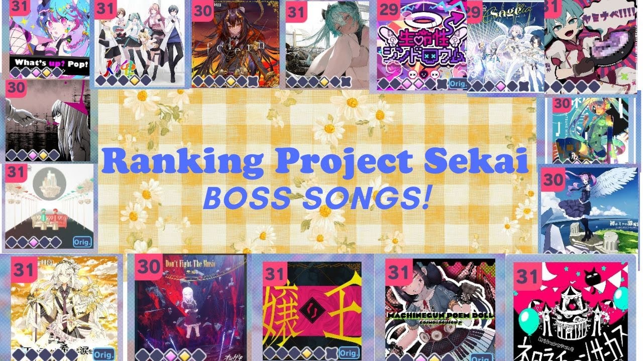 Ranking Project Sekai Boss Songs!