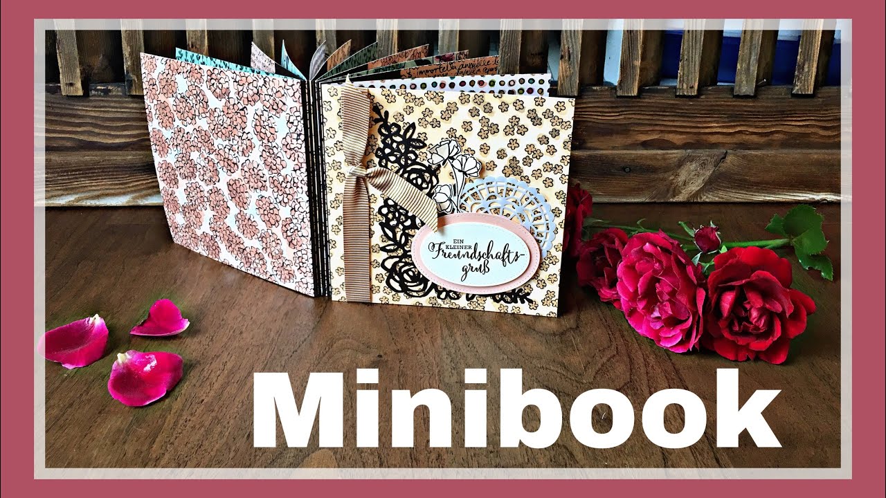 MINIBOOK EINFACH GETEILTE LEIDENSCHAFT STAMPIN`UP ANLEITUNG TUTORIAL DEUTSCH