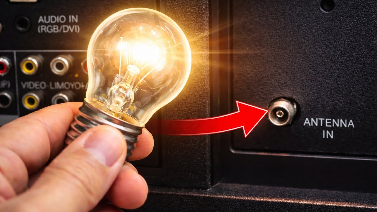 Я подключил лампочку к ТВ — и не ожидал этого 💡