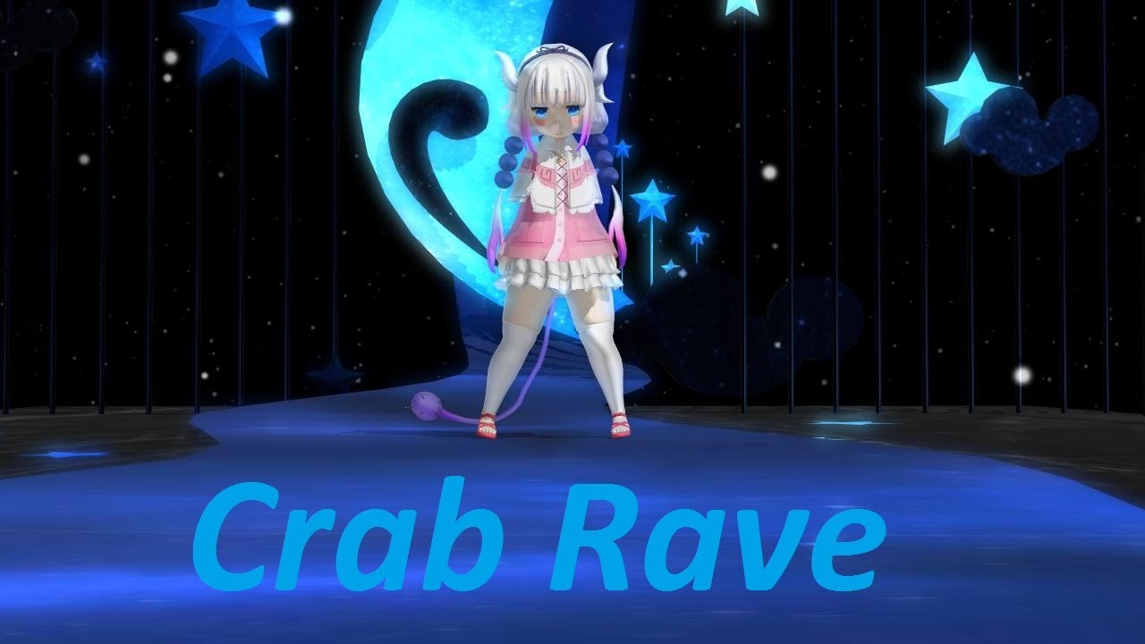 [MMDx Kobayashi-san Chi no Maid Dragon]Crab rave