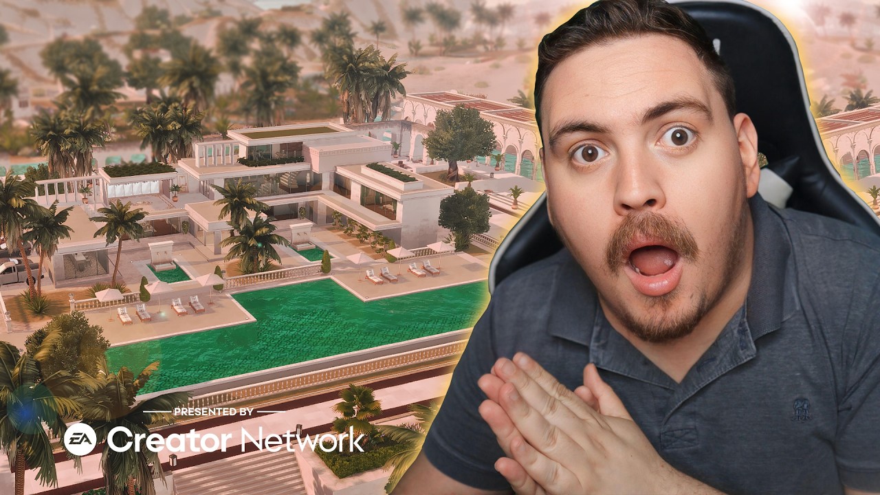 Construi um PAL&Aacute;CIO MODERNO com a nova expans&atilde;o!!! │ The Sims 4 │ SLOW BUILD