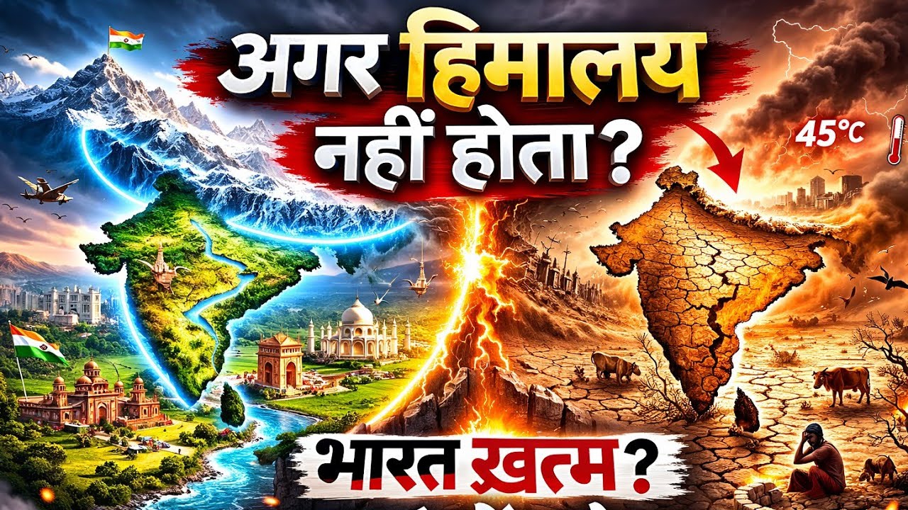 अगर हिमालय नहीं होता तो भारत का क्या होता? 😱