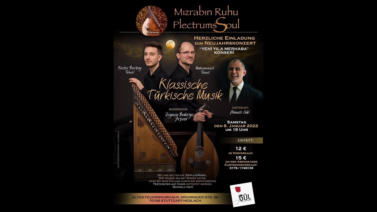 Mızrabın Ruhu - Plectrums Soul Stuttgart, 08.01.2022 Hicaz Şarkı [ AL&Acirc;EDDİN  YAVAŞ&Ccedil;A ]