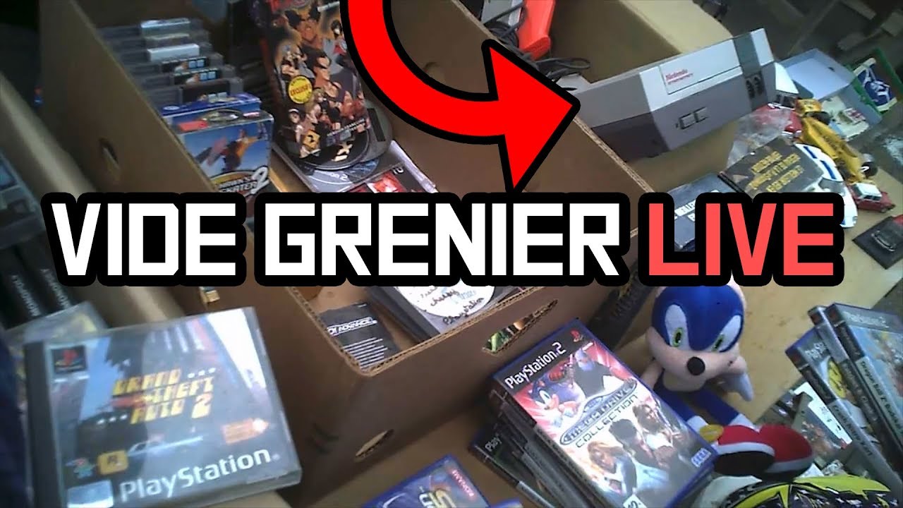 UN REVENDEUR ME PROPOSE UNE NES A 50 CENTIMES EN VIDE GRENIER LIVE ?!