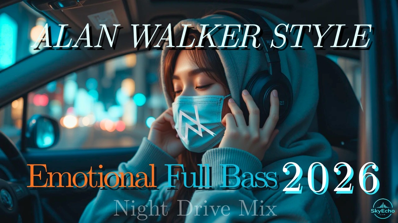 🎧 Alan Walker Style Full Bass Remix 2026 || Chill Cinematic EDM x Whisper Vocals | Night Drive