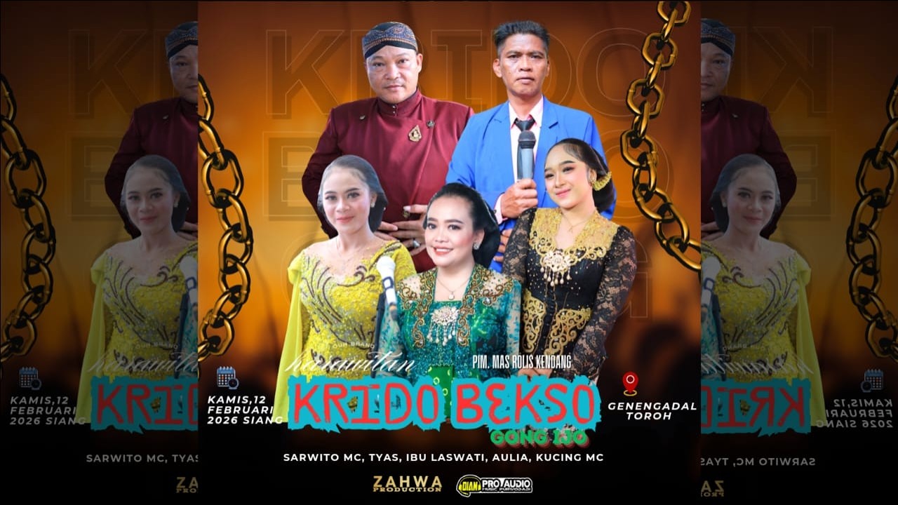 🔴LIVE KARAWITAN GONG IJO | NGUNDUH MANTU ARIF & NIKEN 12 FAB 2026 GENENGADAL | DIAN PRO AUDIO