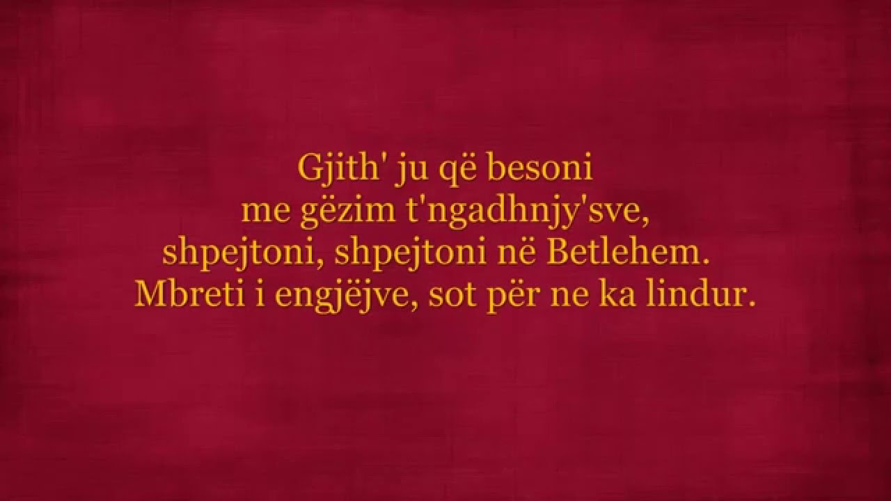 Gjithë Ju që Besoni