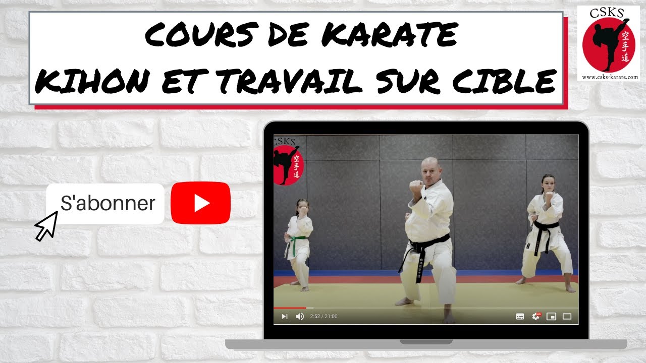Cours de karaté en ligne CSKS