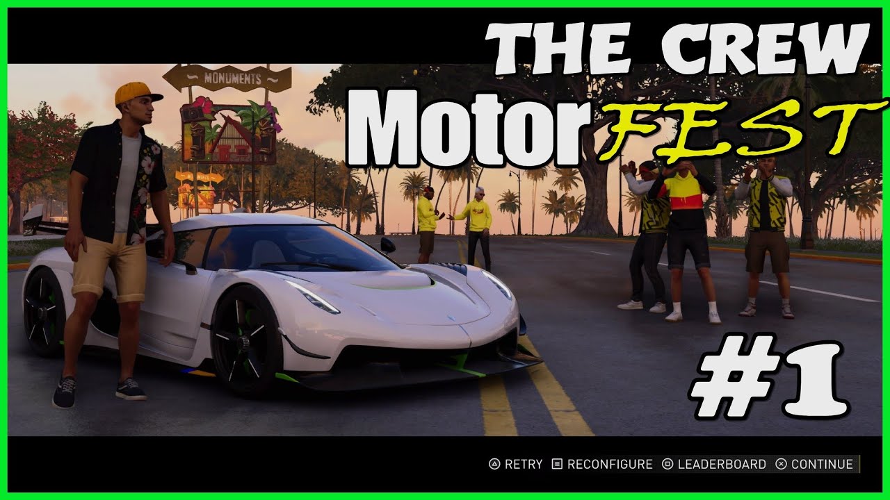 The Crew MotorFest Gameplay walkthrough #1 KOENIGSEGG IS FAST! | PS5 GAMEPLAY