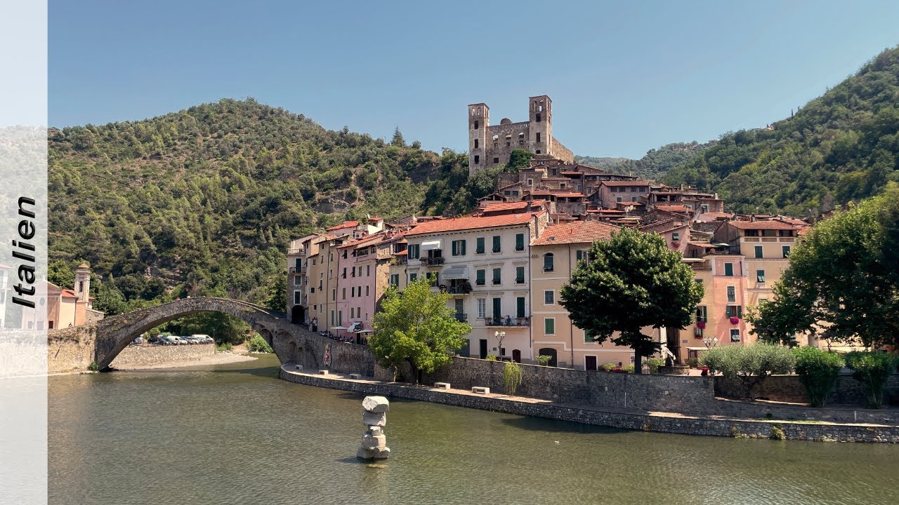 Dolceaqua,  bezauberndes Dorf in Ligurien [4K]