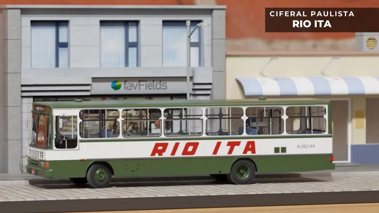 ▶️CIFERAL Paulista Rio Ita - Ônibus antigo de São Gonçalo em 1980