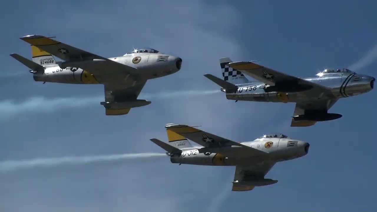 The Horsemen F-86 Aerobatics - Planes of Fame Airshow 2014