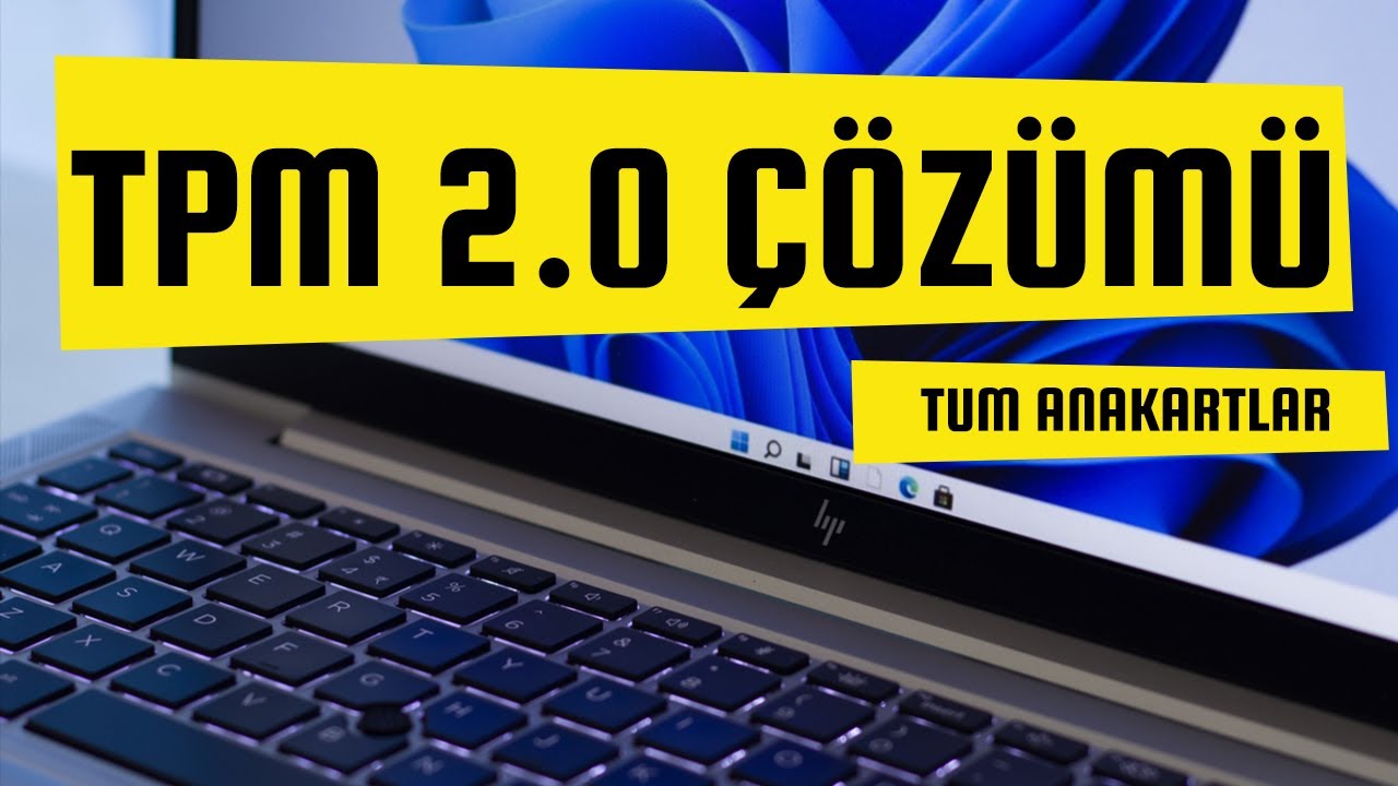Bu Bilgisayar Windows 11'i Çalıştıramaz Hatası ve Çözümü!!! 11 TPM 2.0 Bypass %100 Fix
