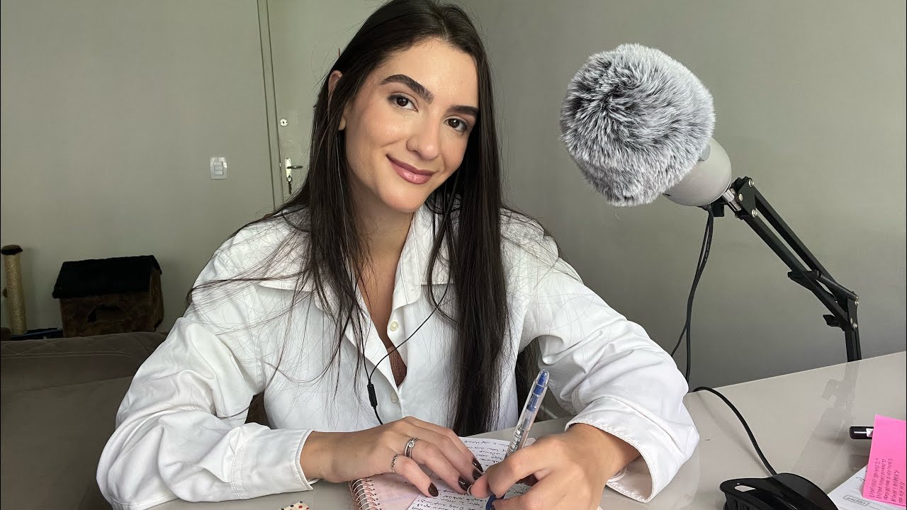 ASMR EXAME DOS NERVOS CRANIANOS 🧠