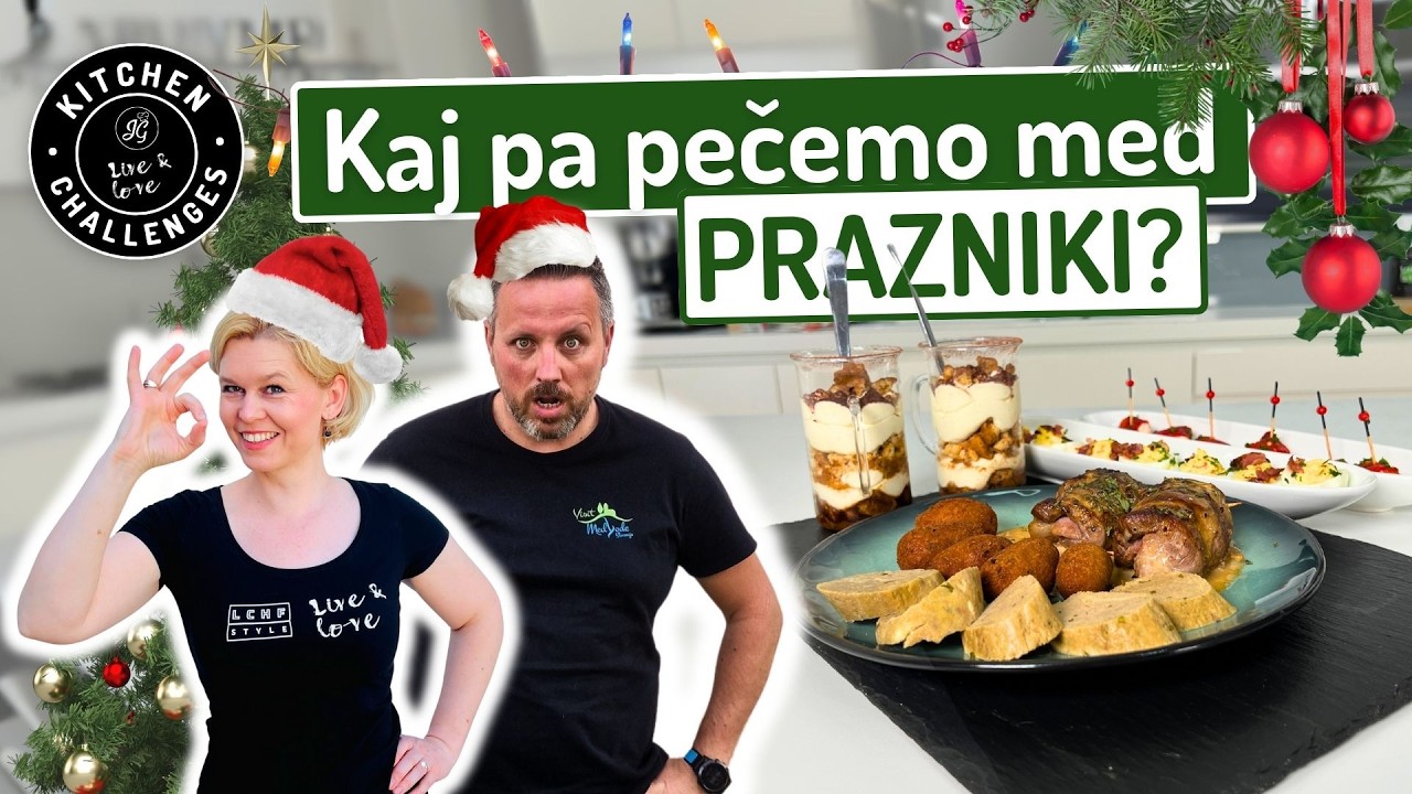 Praznični Meni - silvestrovo, božič, velika noč | Hitro, enostavno, svečano | Festive menu | S2 E12