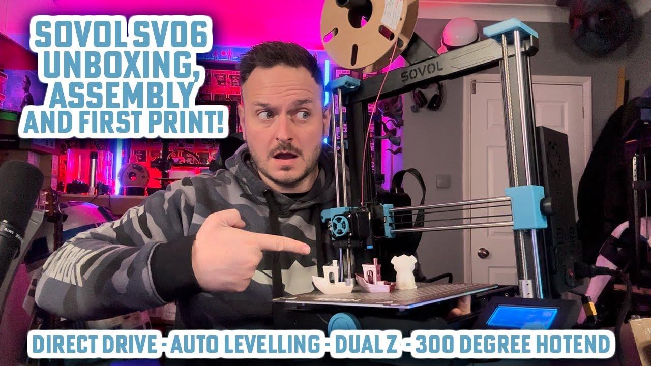 Sovol SV06: How to Assemble and Make Your First Prints
