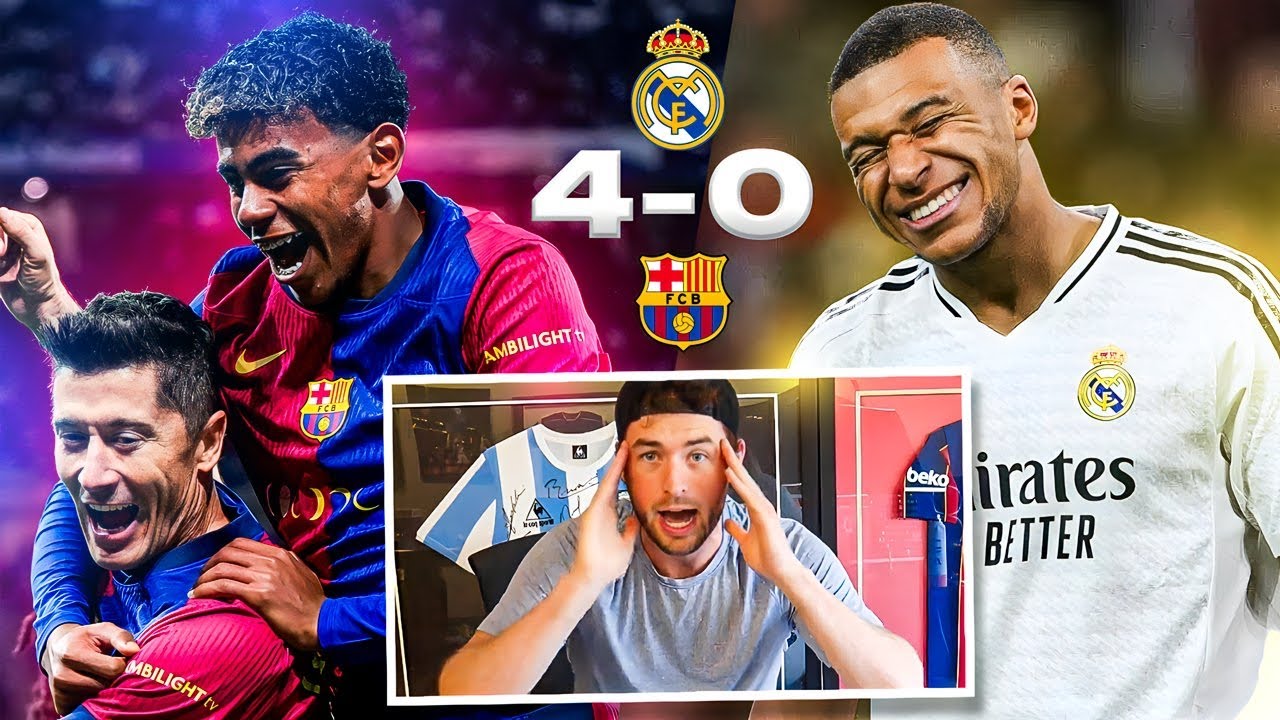 Barcelona vs Real Madrid El Clasico Reaction