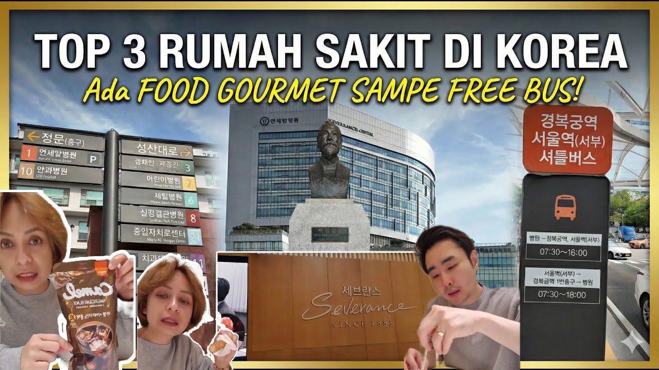 Top 3 RUMAH SAKIT KOREA , SALAH SATUNYA DI SINCHON !!~~ 