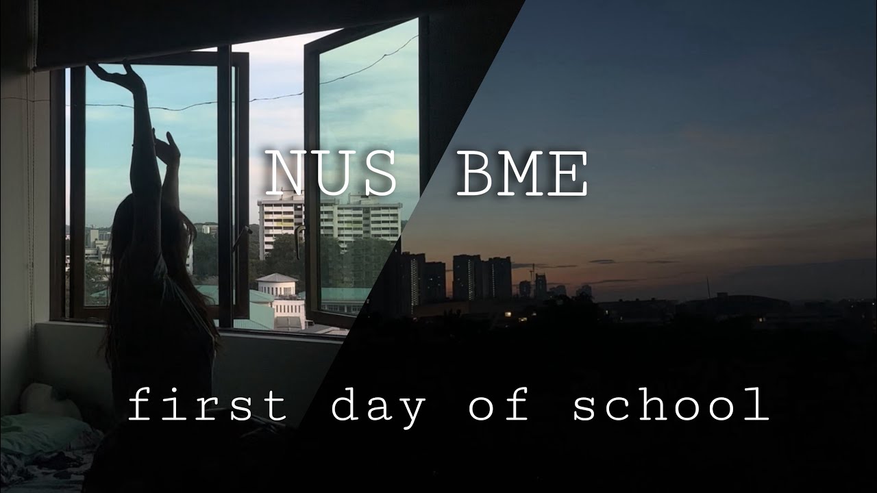 Day in a Life of a Biomedical Engineering student | what I study in NUS BME (semester 1)