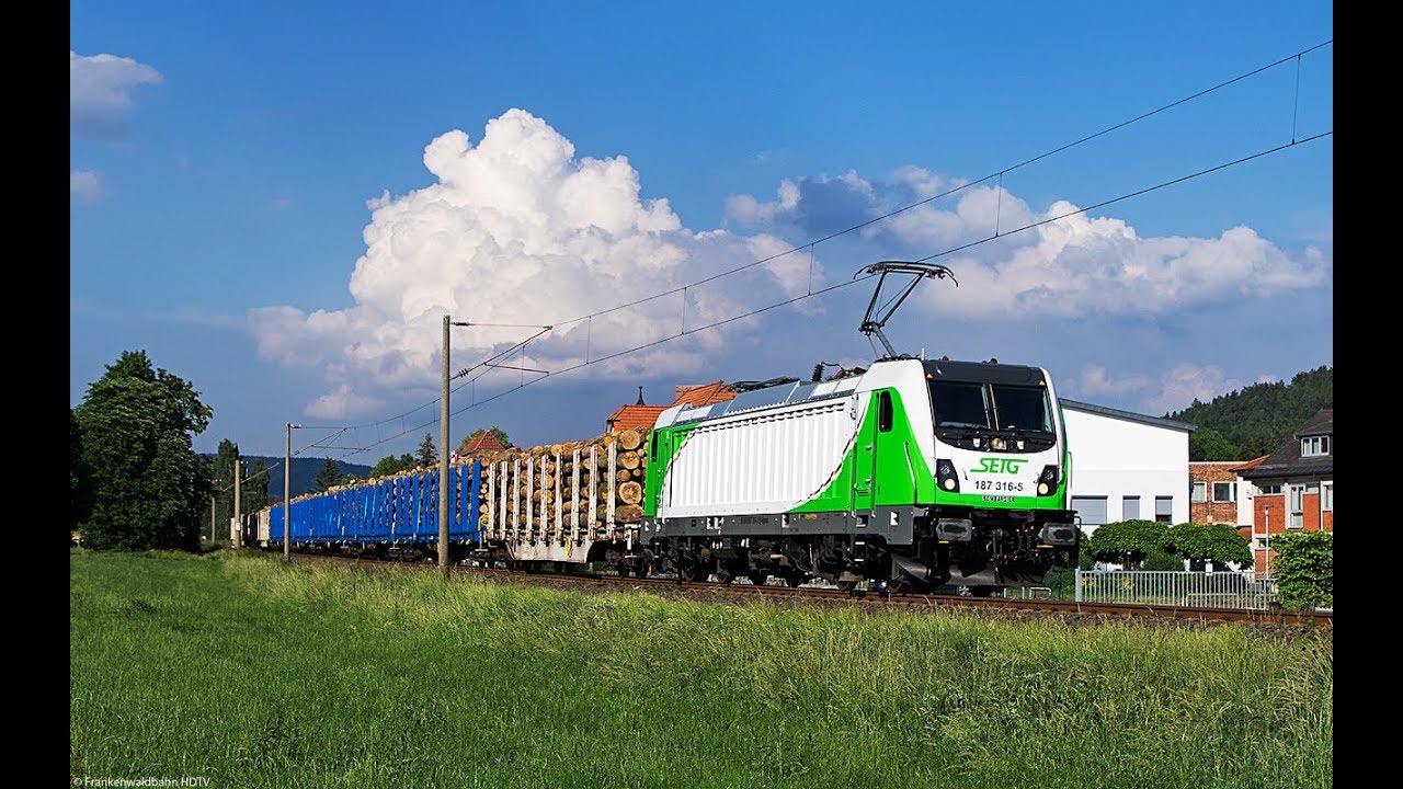 VT 611 Überführung, SETG, Raildox, InfraLeuna Vectron uvm. auf der Frankenwaldbahn