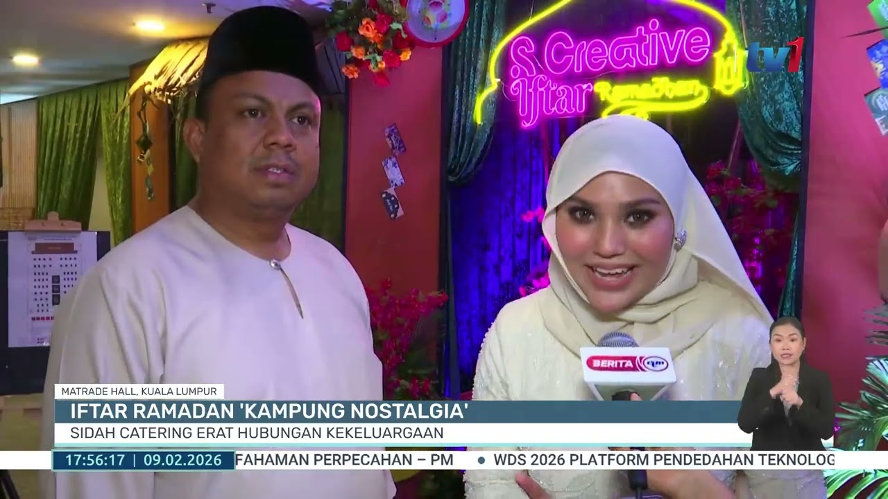 9 FEB 2026 - B.WILAYAH - IFTAR RAMADAN KAMPUNG NOSTALGIA: SIDAH CATERING ERAT HUBUNGAN KEKELUARGAAN
