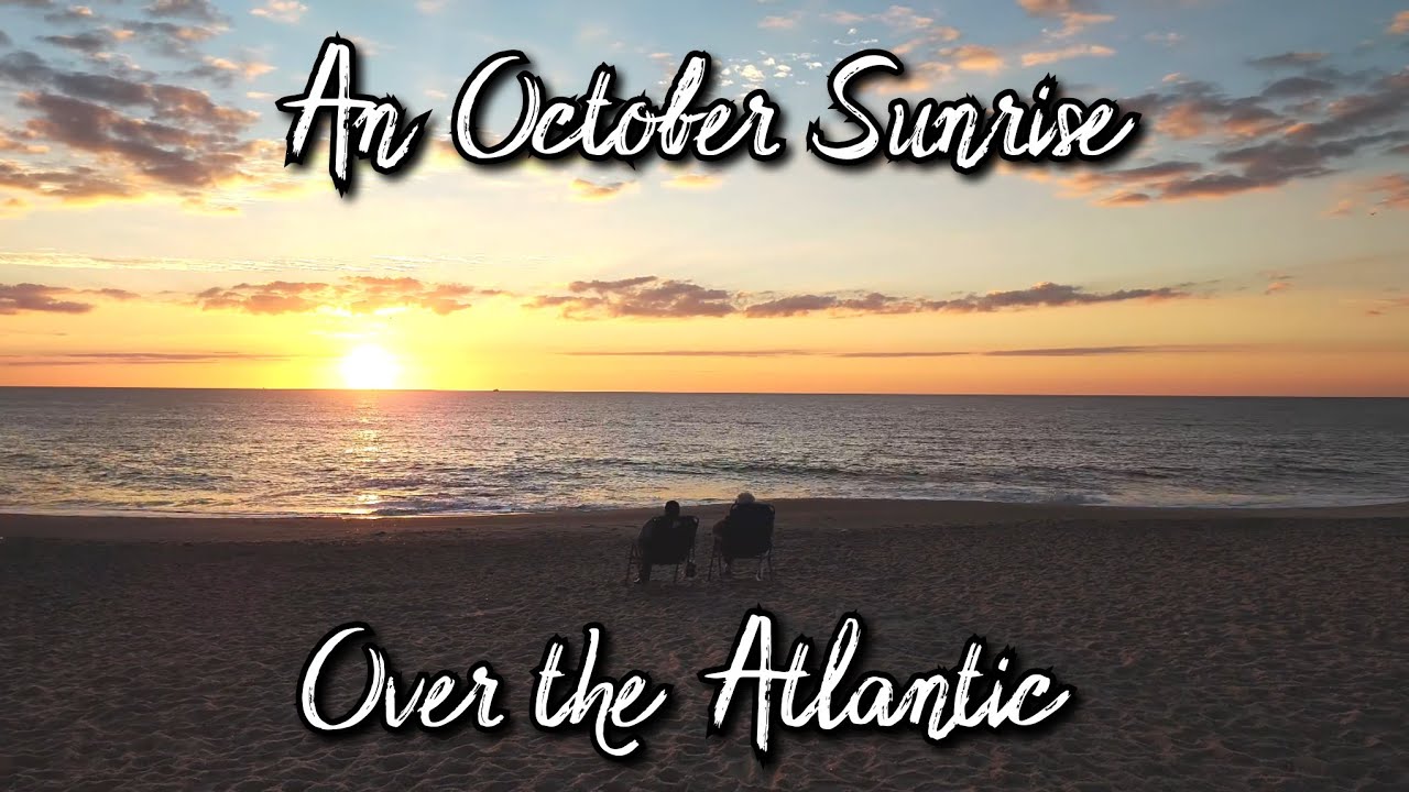 An October Sunrise Over the Atlantic