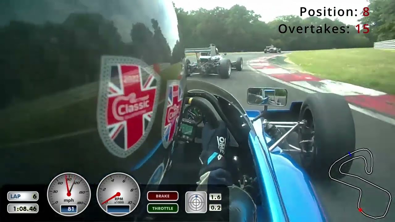 Historic FF2000 Brands GP 2023 Race 2
