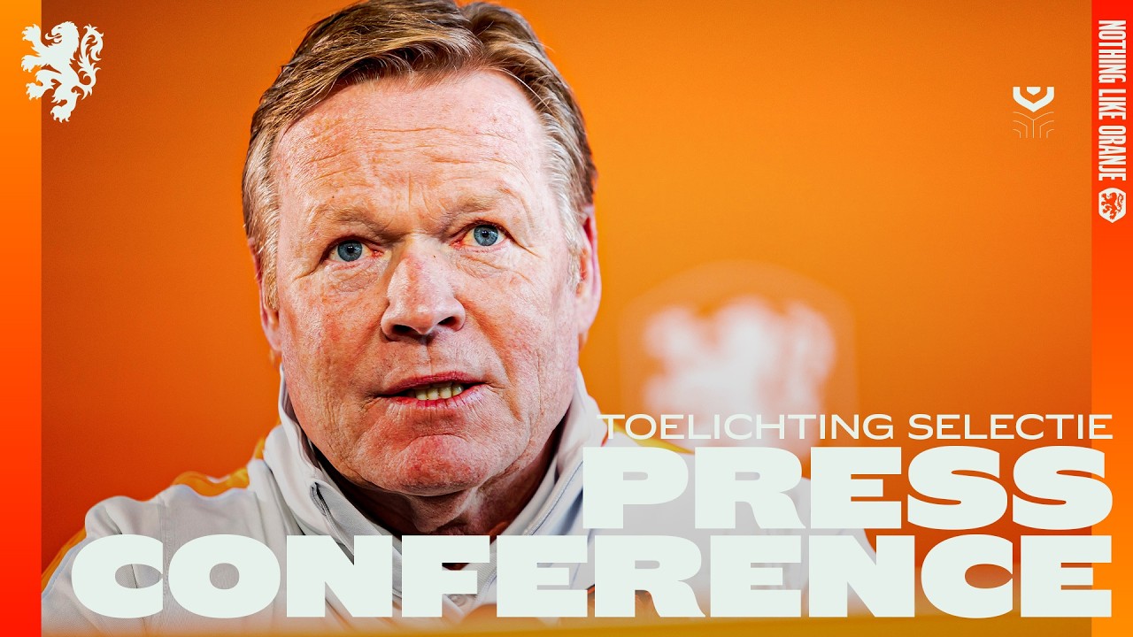 Persconferentie 🎙️ | Toelichting selectie Oranje 🦁