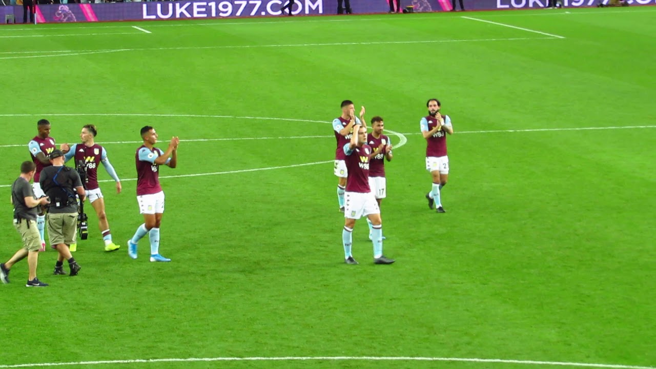 SWEET CAROLINE ASTON VILLA vs Everton August 23rd 2019 HOLTE END