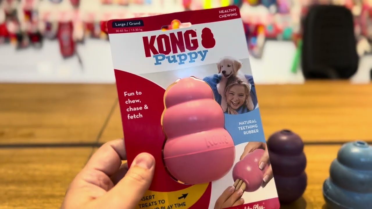 Instruções de uso e detalhes do KONG Puppy