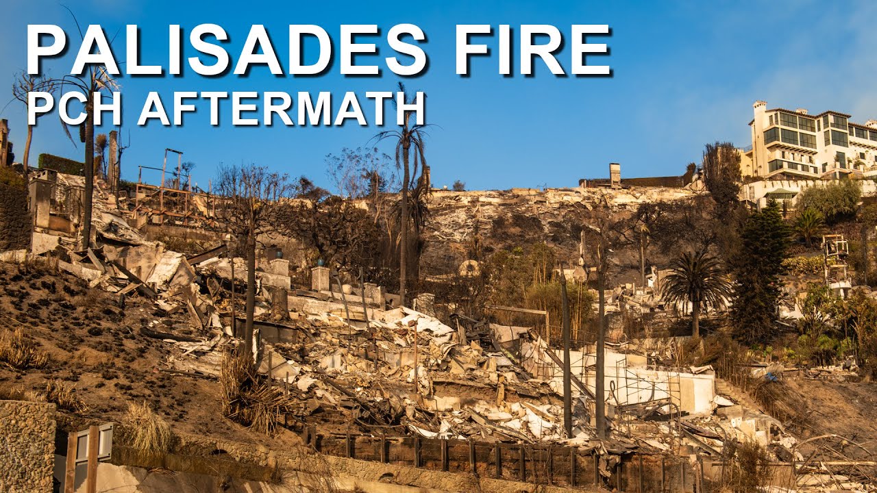Palisade Fire PCH Aftermath