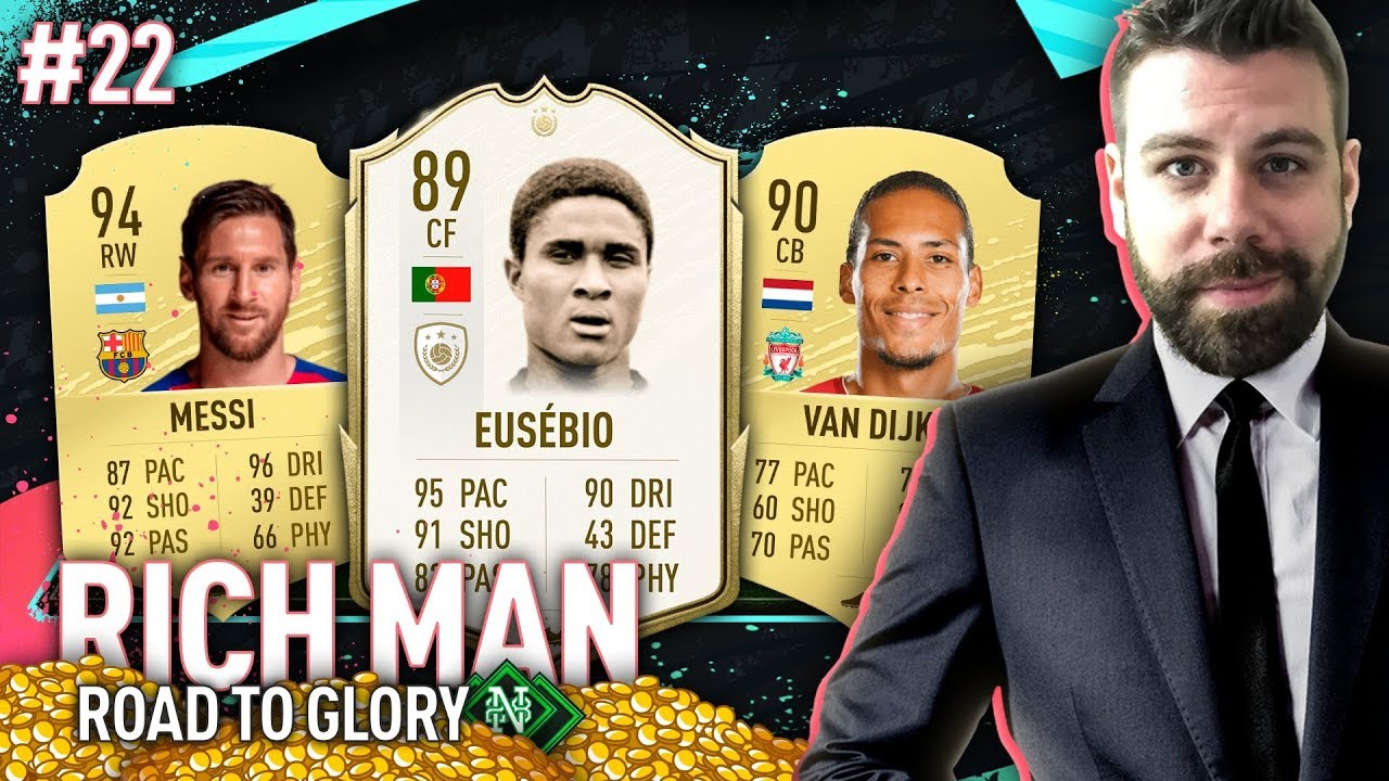 OCTOBER CLUB TOUR!! VAN DIJK BEST CB IN THE GAME? - RICH MAN RTG #22 - FIFA 20 Ultimate Team