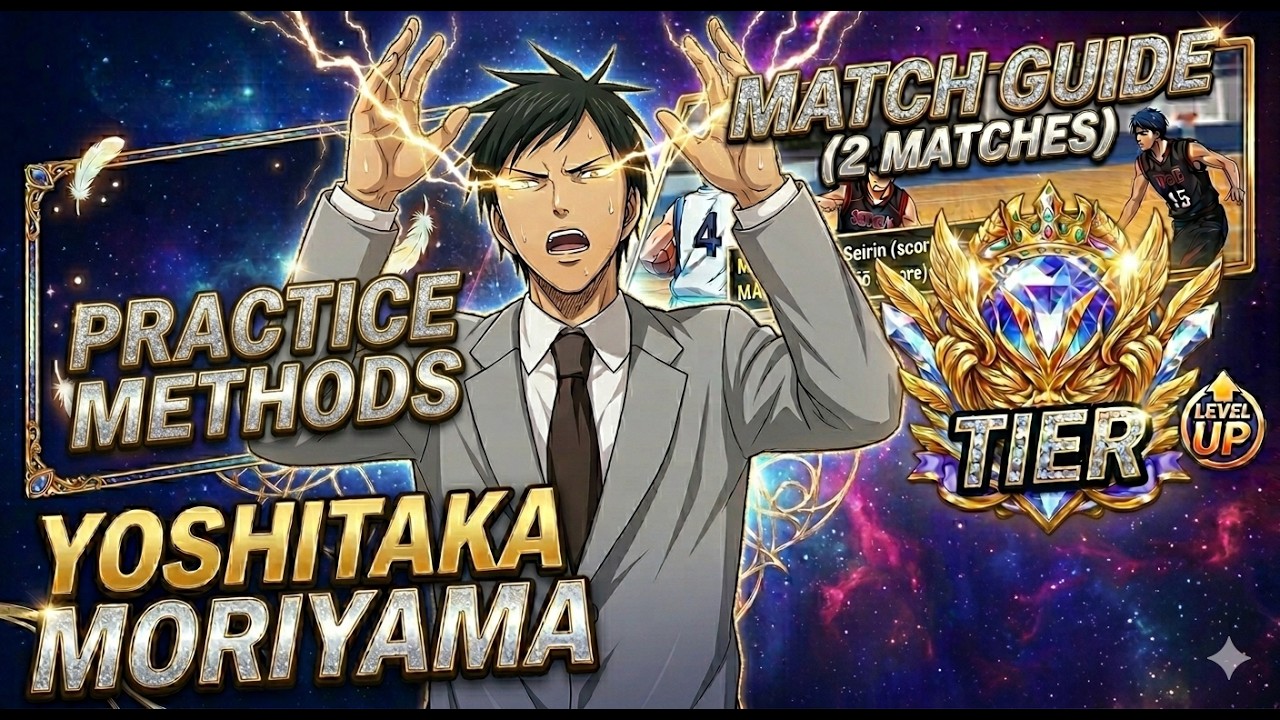 Kuroko's Basketball Street Rivals | Moriyama: Dodging Practice & Match Guide (2 Matches, Zone Tier)