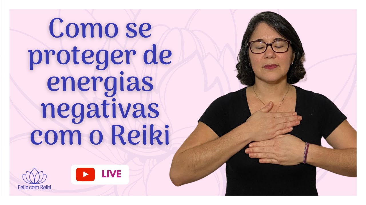 [LIVE] CRIE UMA BARREIRA DE PROTEÇÃO PARA A SUA APLICAÇÃO DE REIKI | Kátia B Maciel