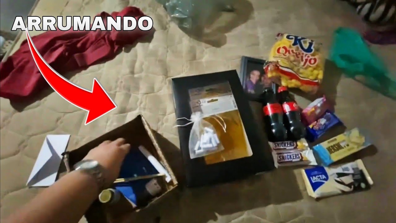 PREPARANDO A SURPRESA (VÍDEO ATRASADO)