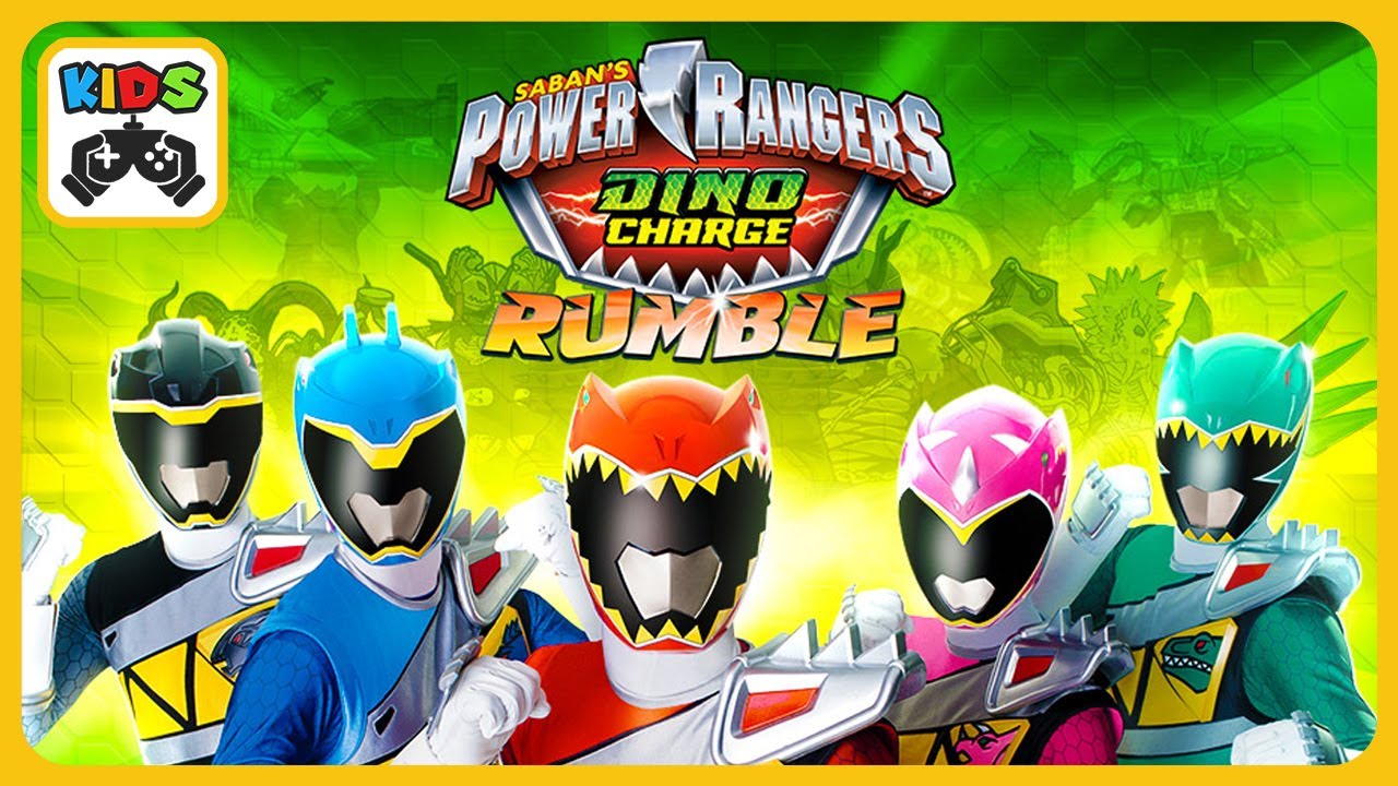 Могучие рейнджеры Дино заряд * Power Rangers Dino Charge * Мультик игра для детей