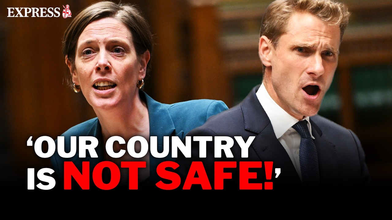 'BETRAYAL!’ - Chris Philp and Jess Phillips CLASH in HEATED Commons debate on Labour's crime record