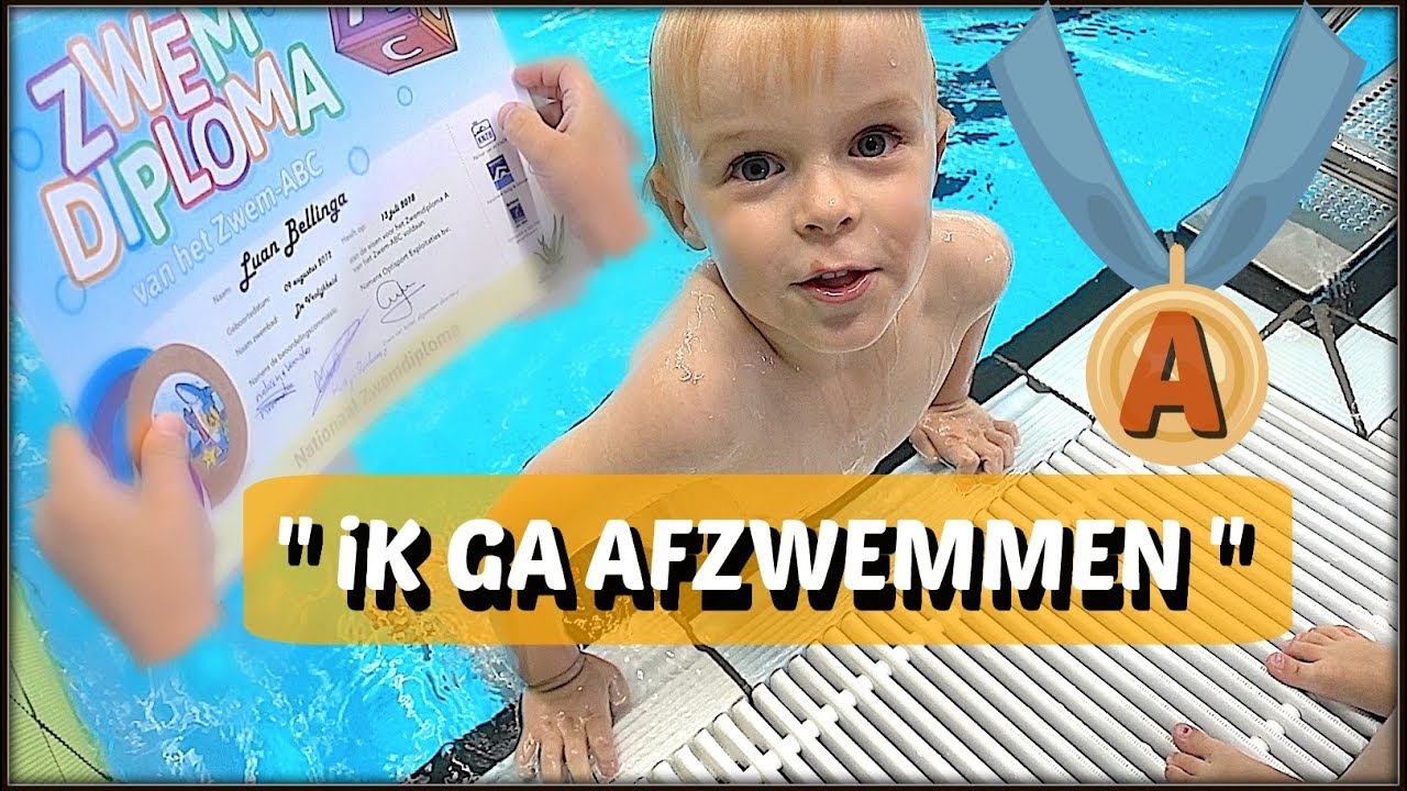 ZWEMDiPLOMA A HALEN 🏆🏊 | Bellinga Familie Vloggers 