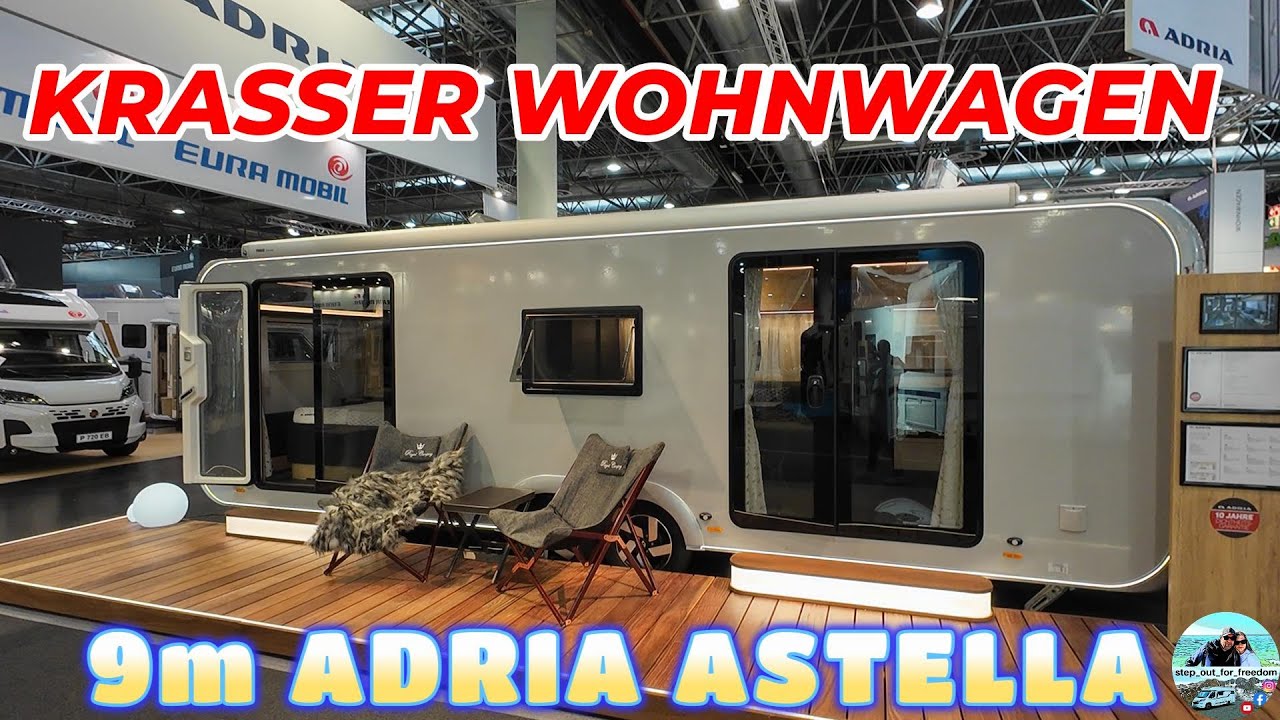 ADRIA ASTELLA 704 HP | Caravan Salon 2024 | Platz ohne Ende | Vorstellung