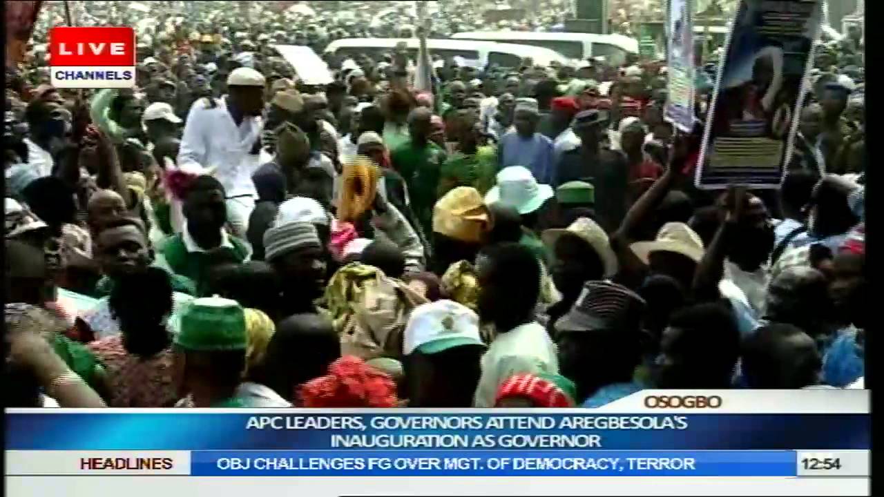 Inauguration Of Rauf Aregbesola As Governor Of Osun State Part 5