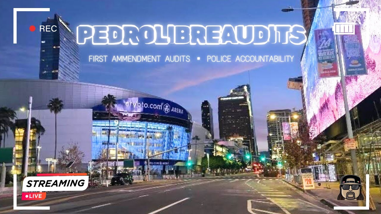 Patrolling The Streets of LA For Police Activity 
