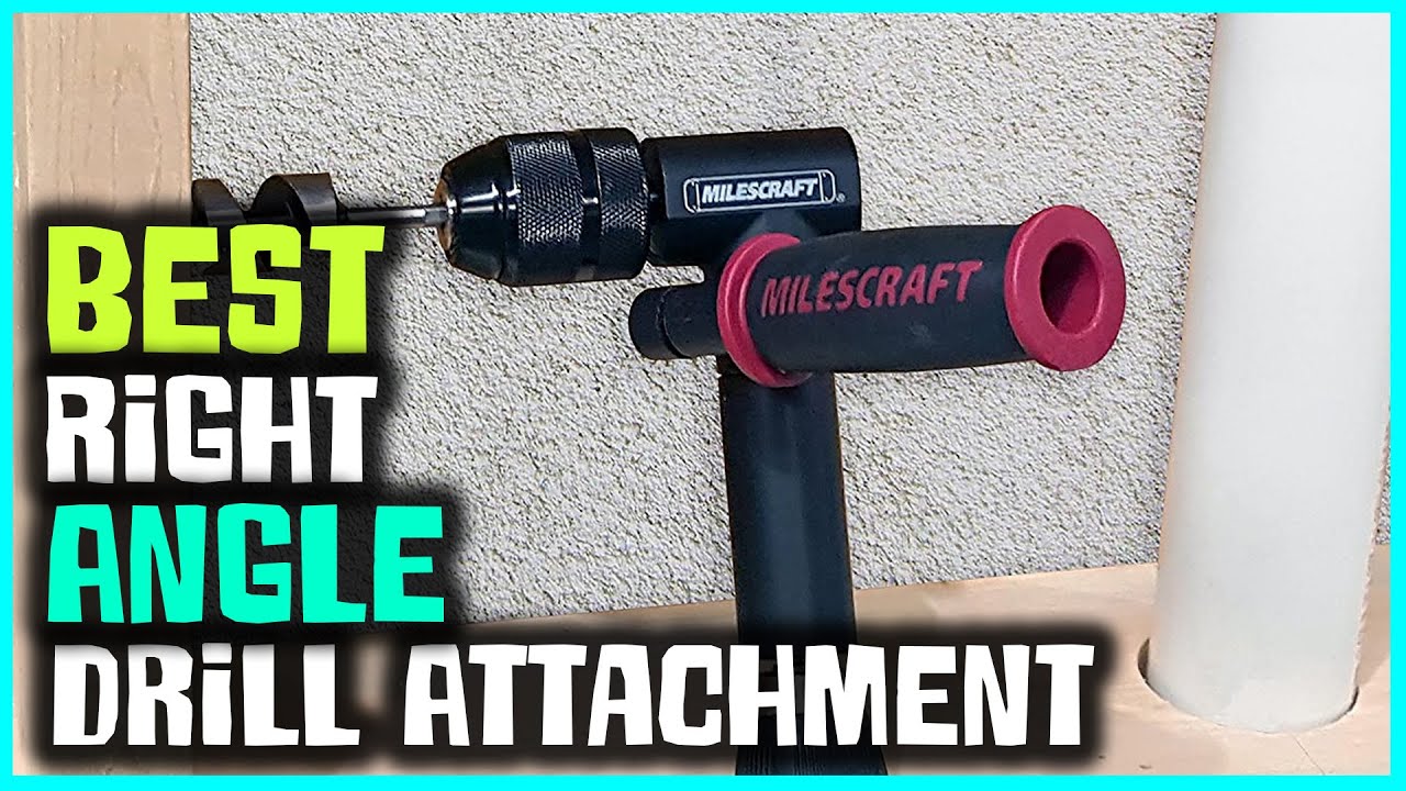 Best Right Angle Drill Attachments in 2022 [Top 5 Review] - Power Source Corded Electric/Air