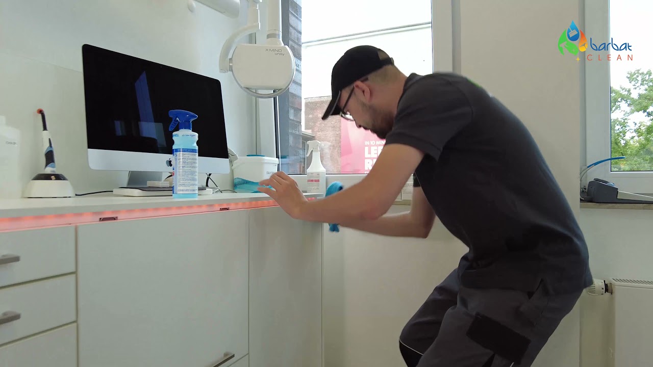Praxisreinigung mit Desinfektionsplan