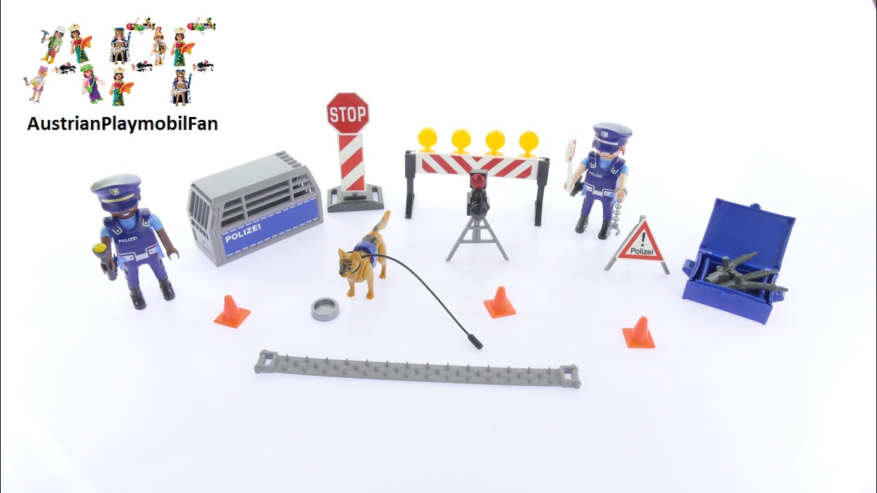 Playmobil City Action 6878 Polizei Strassensperre - Playmobil Review