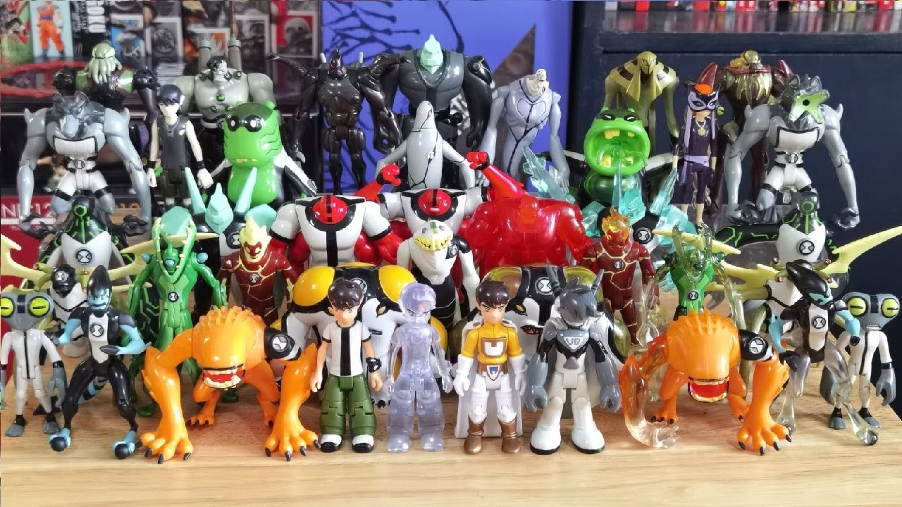 Ben 10 Colección completa de figuras de la serie original - Alien Collection de Bandai 40/40