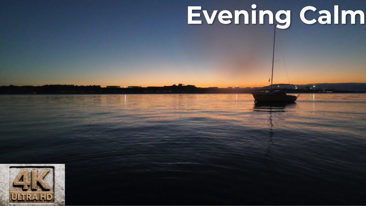Evening Calm by the Sea – Serene Twilight on the Coast | Relaxing Ocean Ambience