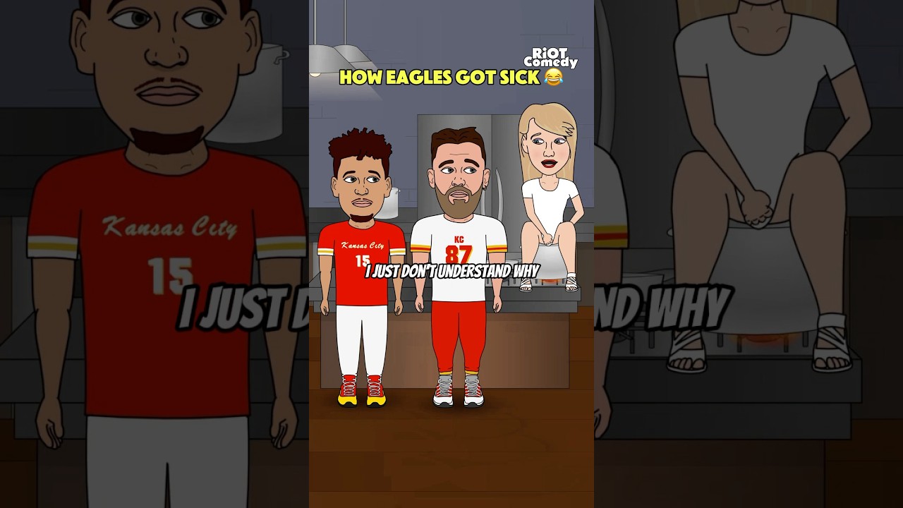 Коварный план &laquo;Чифс&raquo; заставить &laquo;Иглз&raquo; болеть перед Суперкубком 😂 #nfl #nflnews